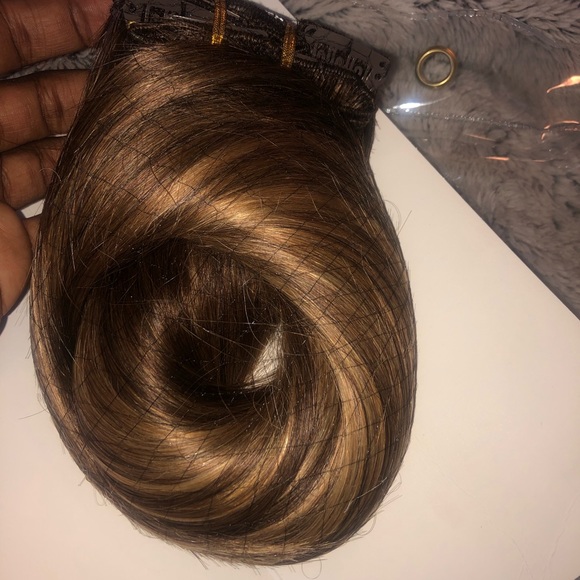 ✨ 16” #4 to#27 FULL
HEAD 120G  HUMAN HAIR CLIP INS